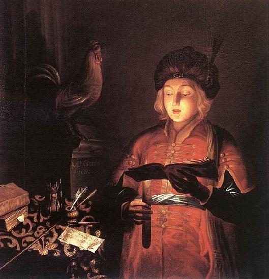 Gobindram Chatera Young Man with a Candle